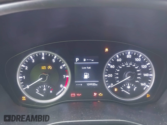 2019 Hyundai Santa Fe SE with VIN 5NMS2CAD8KH096047, listed as a IAAI auction lot 41983803 with 109,920 mi miles. Bid and sale history available at carsss.com. Image 7.