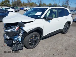 2025 Subaru Forester Limited с VIN JF2SLDNC1SH413674, выставлен на аукционе IAAI как лот 41735908 с пробегом 10 713 миль миль и . История ставок и продаж доступна на DreamBid. Изображение 2.