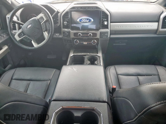 2022 Ford F-250 XL with VIN 1FT8W2BT6NEG01444, listed as a Copart auction lot 62146025 with 81,334 mi miles and Clean title. Bid and sale history available at DreamBid. Image 8.