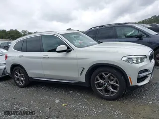 2020 BMW X3 sDrive30i with VIN 5UXTY3C07L9C28792, listed as a IAAI auction lot 41721503 with 58,340 mi miles. Bid and sale history available at carsss.com. Image 13.