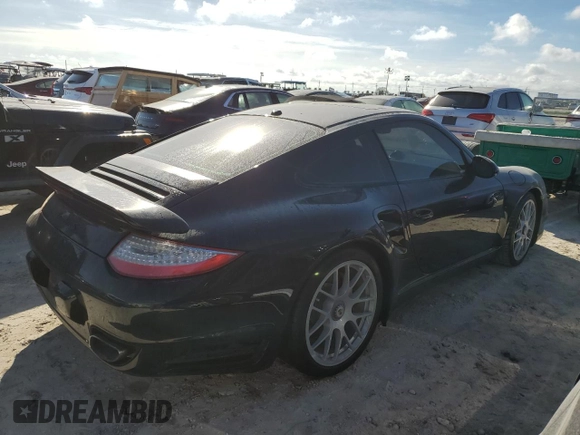 2011 Porsche 911 Turbo with VIN WP0AD2A99BS766866, listed as a Copart auction lot 75252884 with Not Provided miles and Salvage Title. Bid and sale history available at DreamBid. Image 3.