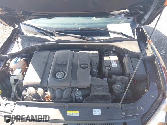 2013 Volkswagen Passat Wolfsburg Edition with VIN 1VWAP7A38DC070025, listed as a IAAI auction lot 41673451 with 107,693 mi miles. Bid and sale history available at carsss.com. Image 10.
