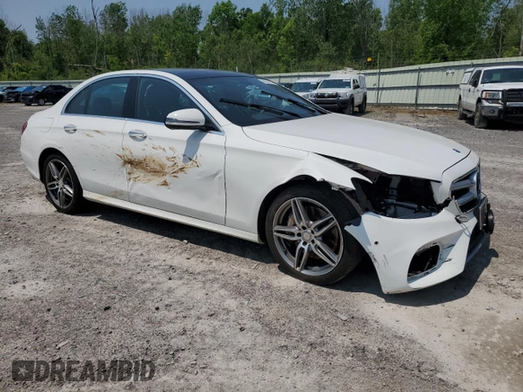 2017 Mercedes-Benz E 300 Luxury with VIN WDDZF4KB2HA061308, listed as a Copart auction lot 60214295 with 97,317 mi miles and Salvage title. Bid and sale history available at DreamBid. Image 4.