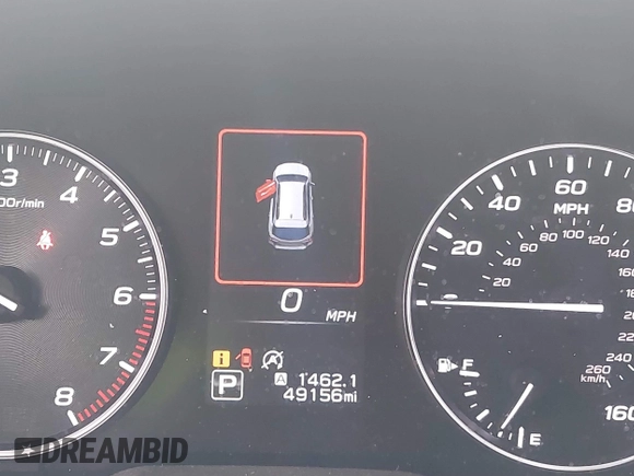 2021 Subaru Outback Premium with VIN 4S4BTADC1M3125390, listed as a IAAI auction lot 41171478 with 49,156 mi miles and . Bid and sale history available at DreamBid. Image 7.