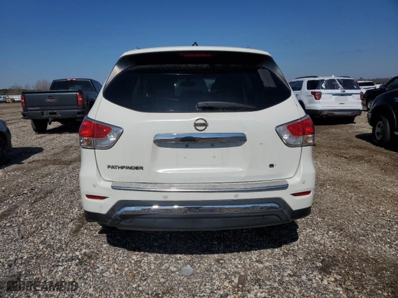 2015 Nissan Pathfinder S with VIN 5N1AR2MN6FC614761, listed as a Copart auction lot 45745575 with 162,213 mi miles and Clean Title. Bid and sale history available at carsss.com. Image 6.