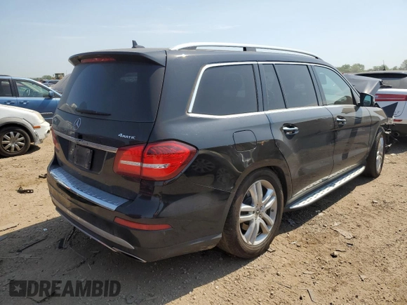 2018 Mercedes-Benz GLS with VIN 4JGDF6EE9JB179437, listed as a Copart auction lot 54319593 with 83,502 mi miles. Bid and sale history available at carsss.com. Image 3.
