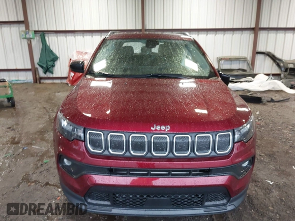 2022 Jeep Compass Latitude z VIN 3C4NJDBBXNT158865, wystawiony jako IAAI lot #41973643 z przebiegiem 11 209 mil mil oraz . Historia ofert i sprzedaży dostępna na DreamBid. Obrazek 13.