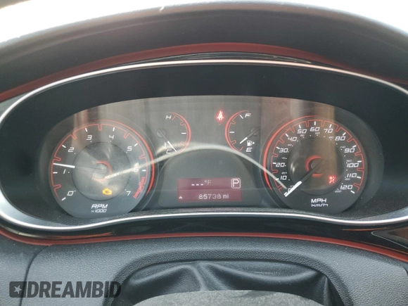 2016 Dodge Dart SE with VIN 1C3CDFAA5GD606140, listed as a Copart auction lot 48032025 with 85,738 mi miles and Salvage Title. Bid and sale history available at carsss.com. Image 9.