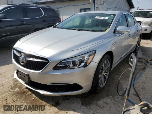 2017 Buick LaCrosse Essence with VIN 1G4ZP5SS2HU182203, listed as a Copart auction lot 52934185 with 116,810 mi miles and Salvage Title. Bid and sale history available at DreamBid. Image 1.