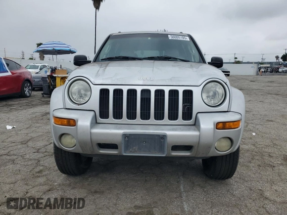 2002 Jeep Liberty Limited with VIN 1J8GK58K52W303098, listed as a Copart auction lot 56005185 with 77,206 mi miles and Clean title. Bid and sale history available at DreamBid. Image 5.