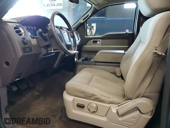 2010 Ford F-150 XL with VIN 1FTFW1EV9AFA88645, listed as a Copart auction lot 52750215 with 149,412 mi miles and Clean title. Bid and sale history available at DreamBid. Image 7.