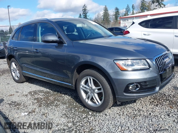 2017 Audi Q5 Premium Plus z VIN WA1L2AFP3HA043636, wystawiony jako IAAI lot #41701999 z przebiegiem 54 949 mil mil oraz . Historia ofert i sprzedaży dostępna na DreamBid. Obrazek 1.