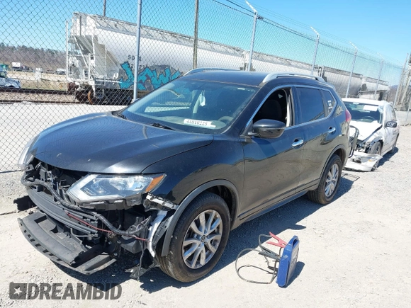 2017 Nissan Rogue SL with VIN 5N1AT2MV8HC849781, listed as a IAAI auction lot 41810225 with 75,066 mi miles. Bid and sale history available at carsss.com. Image 2.