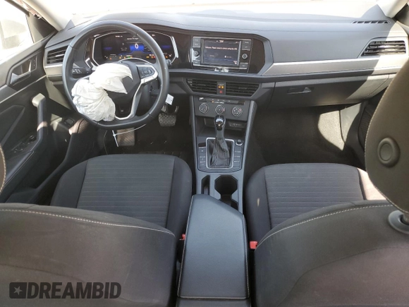 2024 Volkswagen Jetta S with VIN 3VW5M7BU4RM025266, listed as a Copart auction lot 60506155 with 43,875 mi miles and Non repairable. Bid and sale history available at DreamBid. Image 8.