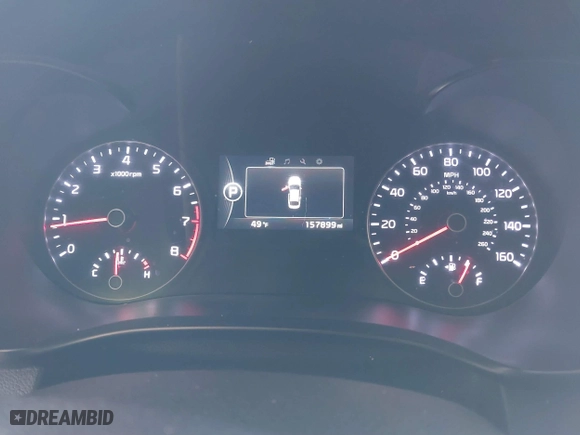 2017 Kia Optima SX with VIN 5XXGW4L2XHG136843, listed as a IAAI auction lot 41806606 with 157,899 mi miles. Bid and sale history available at carsss.com. Image 7.