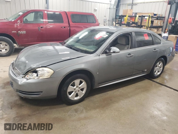 2009 Chevrolet Impala LT with VIN 2G1WT57KX91114992, listed as a Copart auction lot 43617495 with Not Provided miles and Clean Title. Bid and sale history available at DreamBid. Image 1.