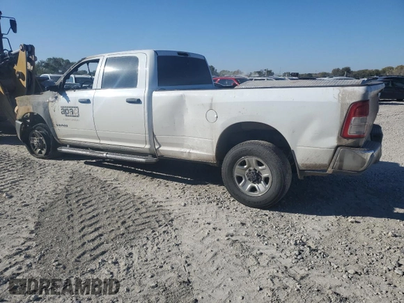 2021 Ram 2500 Tradesman с VIN 3C6UR4HJ3MG600449, выставлен на аукционе Copart как лот 50886915 с пробегом Не указан миль и Списание • Salvage title. История ставок и продаж доступна на DreamBid. Изображение 2.