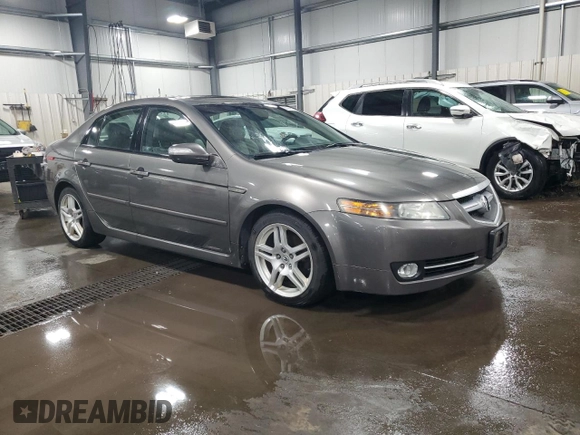 2008 Acura TL with VIN 19UUA66228A051453, listed as a Copart auction lot 50976235 with 207,531 mi miles and Salvage Title. Bid and sale history available at carsss.com. Image 4.