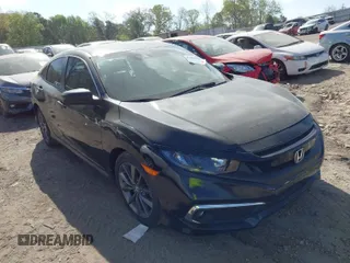 2019 Honda Civic Sedan EX with VIN JHMFC1F39KX000533, listed as a IAAI auction lot 41968080 with 47,120 mi miles. Bid and sale history available at carsss.com. Image 1.
