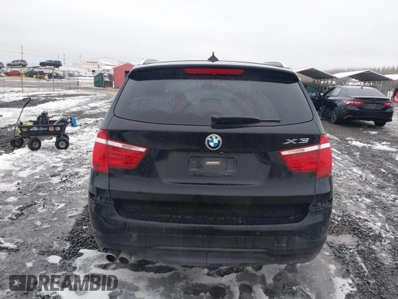 2015 BMW X3 xDrive28i with VIN 5UXWX9C59F0D48276, listed as a IAAI auction lot 41573586 with 113,122 mi miles and . Bid and sale history available at DreamBid. Image 16.