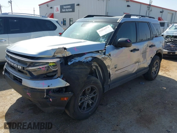 2023 Ford Bronco Sport Big Bend with VIN 3FMCR9B67PRE32454, listed as a IAAI auction lot 42096978 with 12,750 mi miles and . Bid and sale history available at DreamBid. Image 16.