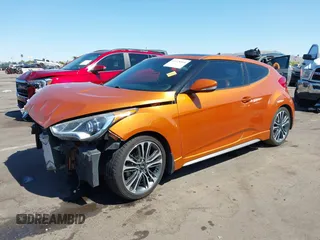 2016 Hyundai Veloster Turbo with VIN KMHTC6AE6GU258636, listed as a IAAI auction lot 42228564 with 92,058 mi miles and . Bid and sale history available at DreamBid. Image 18.