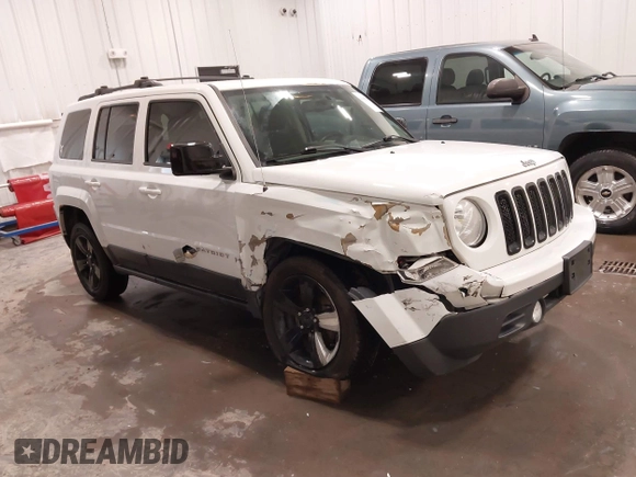 2014 Jeep Patriot Latitude with VIN 1C4NJPFB8ED717749, listed as a IAAI auction lot 41962155 with 147,755 mi miles and . Bid and sale history available at carsss.com. Image 1.