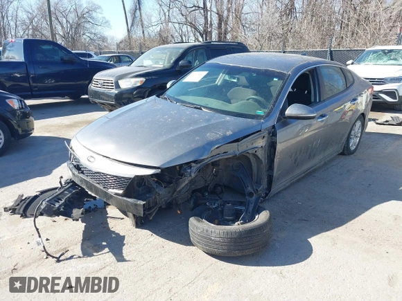 2017 Kia Optima LX with VIN 5XXGT4L30HG145178, listed as a IAAI auction lot 41773857 with 119,191 mi miles and . Bid and sale history available at DreamBid. Image 2.