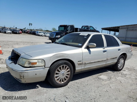 2011 Mercury Grand Marquis LS with VIN 2MEBM7FV1BX603325, listed as a Copart auction lot 52006925 with 167,255 mi miles and Salvage Title. Bid and sale history available at carsss.com. Image 1.