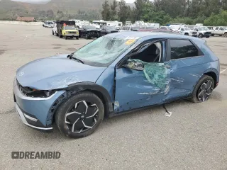 2023 Hyundai Ioniq 5 SEL with VIN KM8KN4AE0PU147624, listed as a Copart auction lot 59750755 with 46,277 mi miles and Salvage title. Bid and sale history available at DreamBid. Image 1.