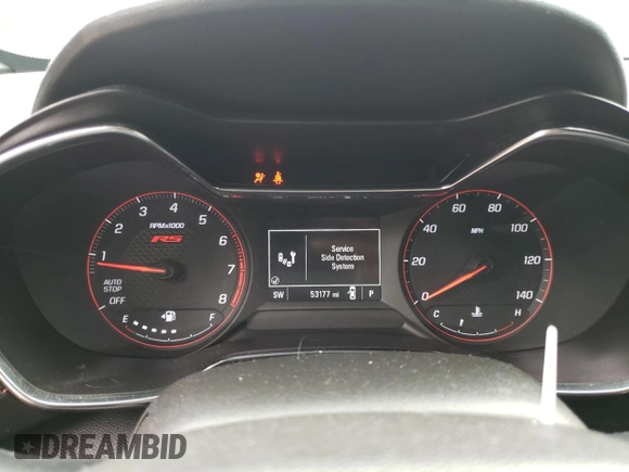 2021 Chevrolet TrailBlazer RS with VIN KL79MTSL7MB057033, listed as a Copart auction lot 72560823 with 53,177 mi miles. Bid and sale history available at carsss.com. Image 9.