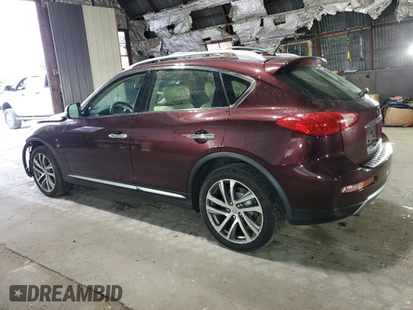 2017 Infiniti QX50 with VIN JN1BJ0RR3HM400634, listed as a Copart auction lot 72831274 with 78,797 mi miles and Salvage Title. Bid and sale history available at carsss.com. Image 2.