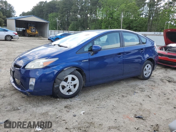2010 Toyota Prius II z VIN JTDKN3DU3A0073387, wystawiony jako Copart lot #57289115 z przebiegiem 131 019 mil mil oraz Szkoda całkowita • Salvage title. Historia ofert i sprzedaży dostępna na DreamBid. Obrazek 1.