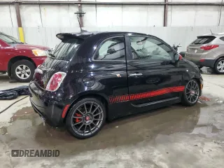 2017 FIAT 500 Abarth z VIN 3C3CFFFH4HT515419, wystawiony jako Copart lot #88055005 z przebiegiem 43 302 mil mil oraz Szkody całkowita. Historia ofert i sprzedaży dostępna na DreamBid. Obrazek 3.