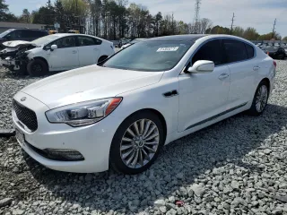 2015 Kia K900 Luxury z VIN KNALW4D4XF6021585, wystawiony jako Copart lot #51303275 z przebiegiem 57 123 mil mil oraz Szkody całkowita. Historia ofert i sprzedaży dostępna na DreamBid. Obrazek 1.