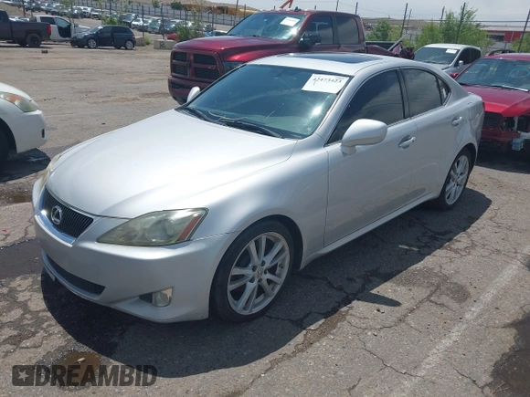 2006 Lexus IS 250 with VIN JTHBK262662013211, listed as a IAAI auction lot 42473423 with 143,129 mi miles and . Bid and sale history available at DreamBid. Image 17.