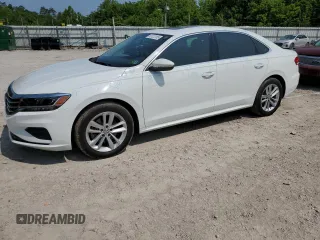 2020 Volkswagen Passat SE with VIN 1VWWA7A3XLC008115, listed as a Copart auction lot 60120165 with 43,505 mi miles and Salvage title. Bid and sale history available at DreamBid. Image 1.