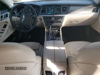 2015 Hyundai Genesis 3.8L with VIN KMHGN4JEXFU063802, listed as a Copart auction lot 68367874 with 103,495 mi miles and Salvage Title. Bid and sale history available at carsss.com. Image 8.