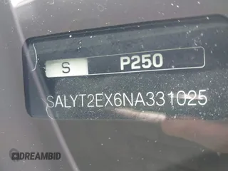 2022 Land Rover Range Rover Velar R-Dynamic S with VIN SALYT2EX6NA331025, listed as a IAAI auction lot 41417399 with 28,697 mi miles and . Bid and sale history available at DreamBid. Image 9.