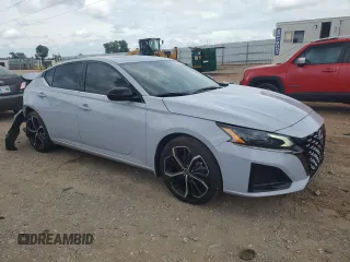 2024 Nissan Altima SR with VIN 1N4BL4CV6RN419717, listed as a Copart auction lot 60755035 with 6,458 mi miles and Salvage title. Bid and sale history available at DreamBid. Image 4.