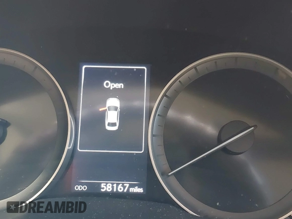 2018 Lexus ES with VIN 58ABK1GG7JU107539, listed as a IAAI auction lot 41762240 with 58,167 mi miles. Bid and sale history available at carsss.com. Image 7.