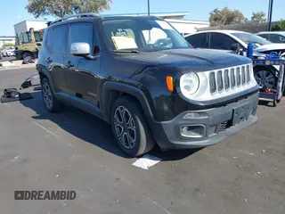 2017 Jeep Renegade Limited with VIN ZACCJADB9HPE48691, listed as a IAAI auction lot 42509883 with 105,966 mi miles and . Bid and sale history available at DreamBid. Image 1.