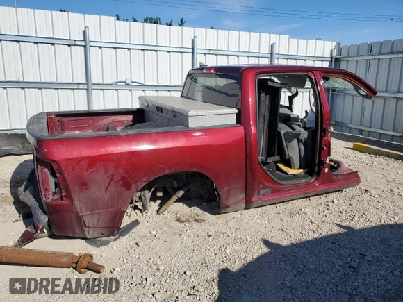 2019 Ram 1500 Tradesman z VIN 1C6RR7KT0KS748906, wystawiony jako Copart lot #58931485 z przebiegiem Nie podano mil oraz Nie do naprawy • Non repairable. Historia ofert i sprzedaży dostępna na DreamBid. Obrazek 3.