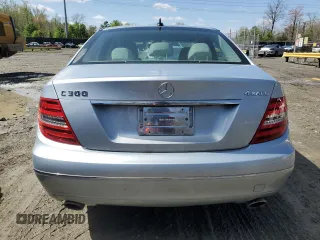 2013 Mercedes-Benz C-Class C 300 Sport with VIN WDDGF8AB2DR261066, listed as a Copart auction lot 51405955 with 220,369 mi miles and Salvage Title. Bid and sale history available at carsss.com. Image 6.