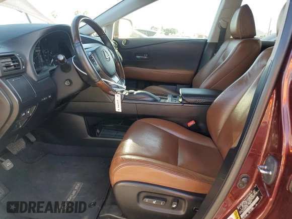 2013 Lexus RX 350 with VIN 2T2ZK1BA1DC097083, listed as a Copart auction lot 61026375 with 119,002 mi miles and Salvage title. Bid and sale history available at DreamBid. Image 7.