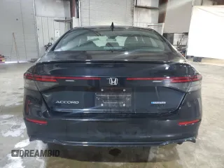 2023 Honda Accord Sport-L with VIN 1HGCY2F70PA070674, listed as a Copart auction lot 57329425 with 26,861 mi miles and Salvage title. Bid and sale history available at DreamBid. Image 6.