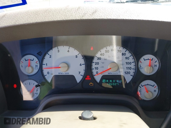 2006 Dodge 1500 SLT with VIN 1D7HA18N16S624964, listed as a IAAI auction lot 41787596 with 136,027 mi miles and . Bid and sale history available at DreamBid. Image 7.