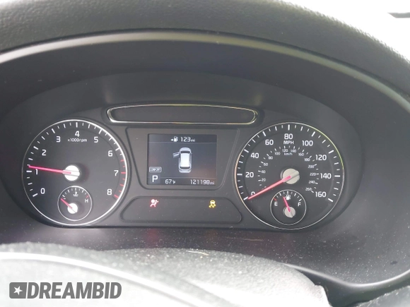 2019 Kia Sorento S V6 with VIN 5XYPG4A57KG605108, listed as a IAAI auction lot 41899611 with 121,198 mi miles. Bid and sale history available at carsss.com. Image 7.