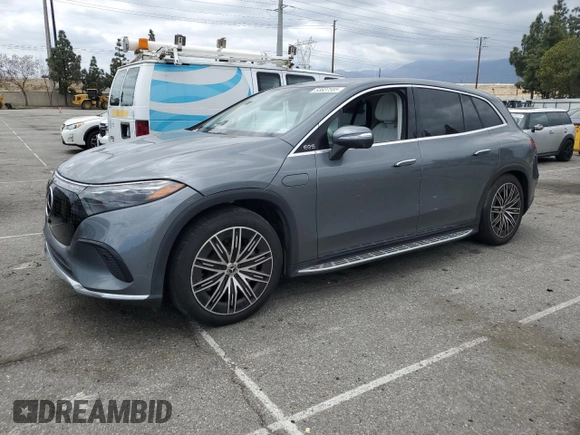 2023 Mercedes-Benz EQS 450+ z VIN 4JGDM2DB4PA008891, wystawiony jako Copart lot #53837585 z przebiegiem 24 325 mil mil oraz Szkoda całkowita • Salvage title. Historia ofert i sprzedaży dostępna na DreamBid. Obrazek 1.