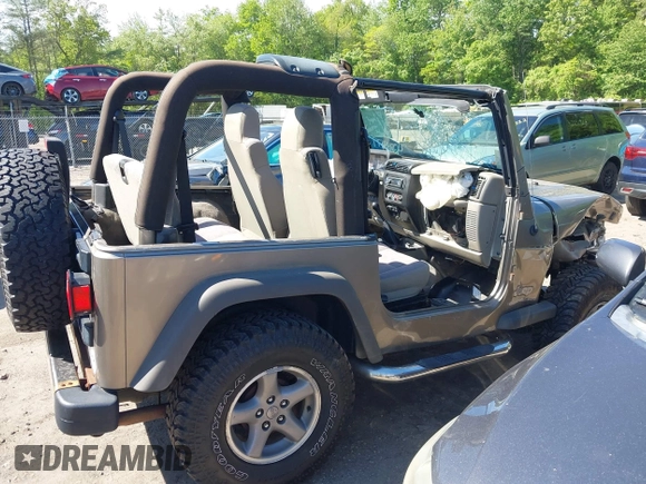 2005 Jeep Wrangler X with VIN 1J4FA39S15P305528, listed as a IAAI auction lot 42288177 with 189,767 mi miles and . Bid and sale history available at DreamBid. Image 13.